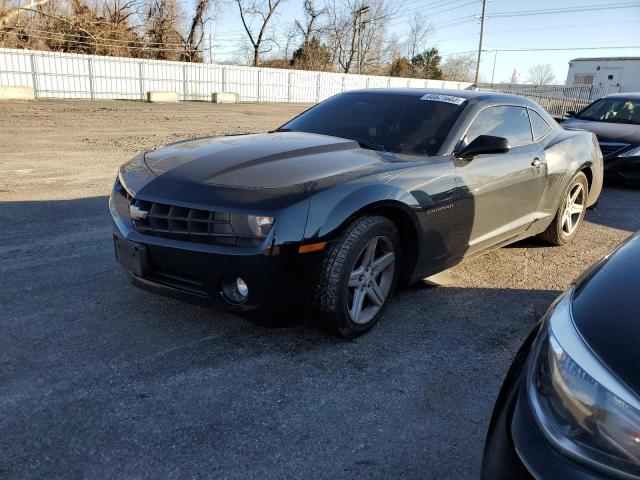 2G1FB1E30C9117562 - 2012 CHEVROLET CAMARO LT BLACK photo 1