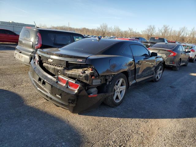 2G1FB1E30C9117562 - 2012 CHEVROLET CAMARO LT BLACK photo 3