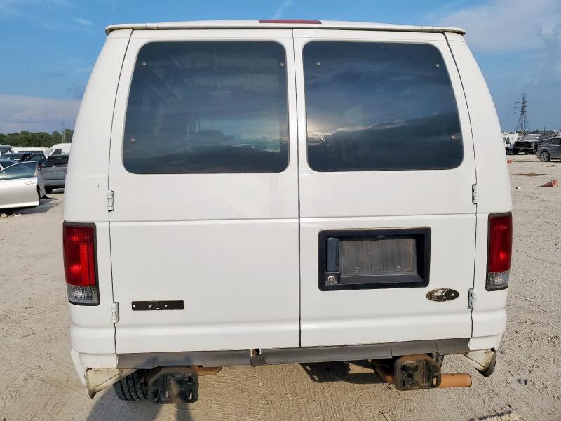 1FTNE14W77DA67113 - 2007 FORD ECONOLINE E150 VAN 白色 照片 6