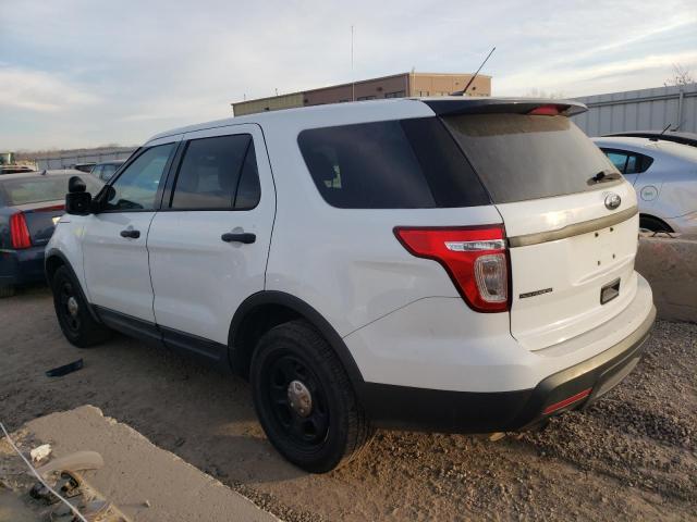 1FM5K8AR5EGB85667 - 2014 FORD EXPLORER POLICE INTERCEPTOR WHITE photo 2