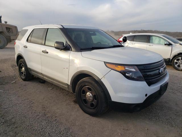 1FM5K8AR5EGB85667 - 2014 FORD EXPLORER POLICE INTERCEPTOR WHITE photo 4