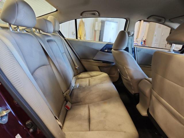 1HGCR2F33EA148405 - 2014 HONDA ACCORD LX BURGUNDY photo 10