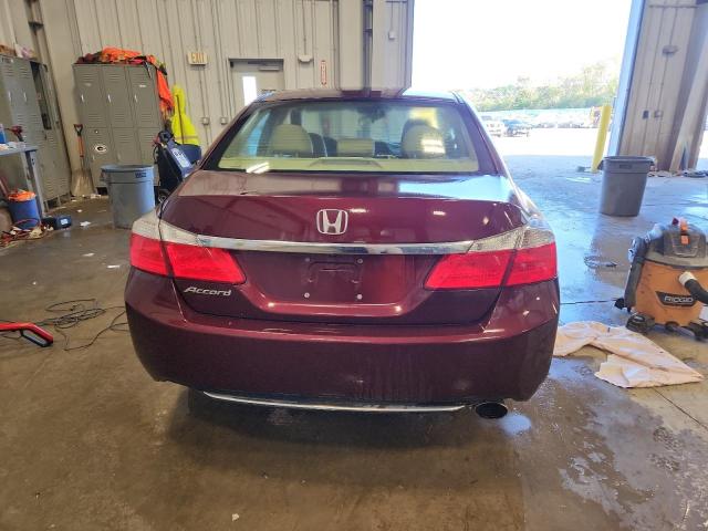 1HGCR2F33EA148405 - 2014 HONDA ACCORD LX BURGUNDY photo 6