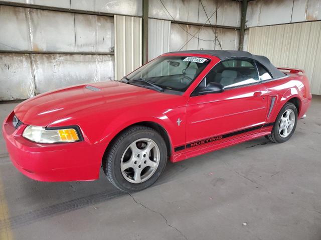 1FAFP44482F176035 - 2002 FORD MUSTANG RED photo 1