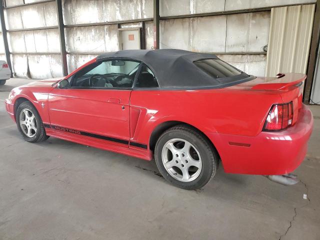 1FAFP44482F176035 - 2002 FORD MUSTANG RED photo 2