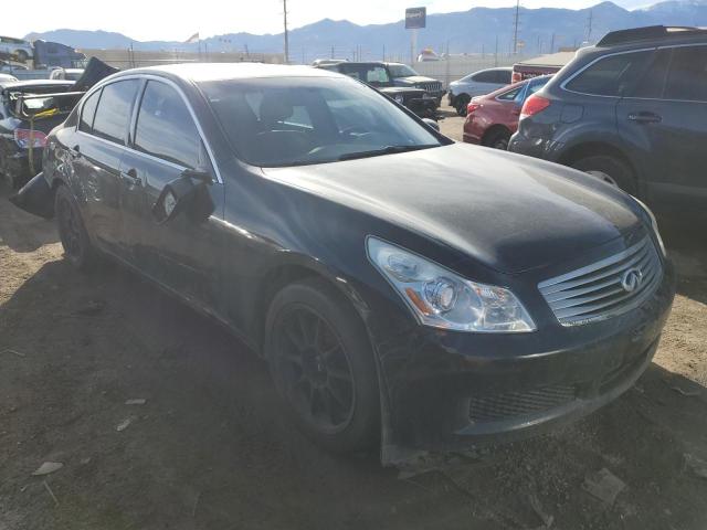 JNKBV61F58M254306 - 2008 INFINITI G35 BLACK photo 4