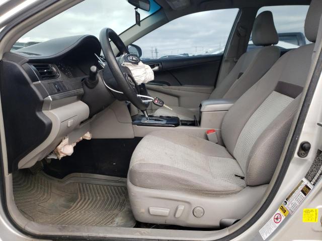 4T4BF1FK0ER403287 - 2014 TOYOTA CAMRY L SILVER photo 7