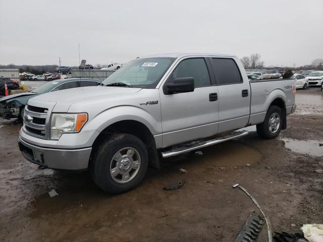 1FTFW1EF0DFC59960 - 2013 FORD F150 SUPERCREW SILVER photo 1