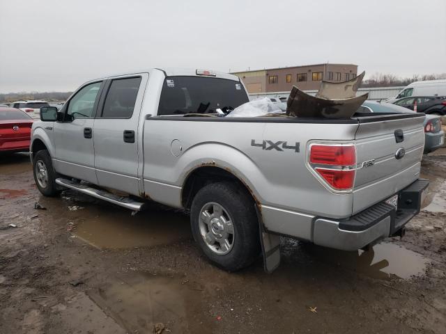 1FTFW1EF0DFC59960 - 2013 FORD F150 SUPERCREW SILVER photo 2