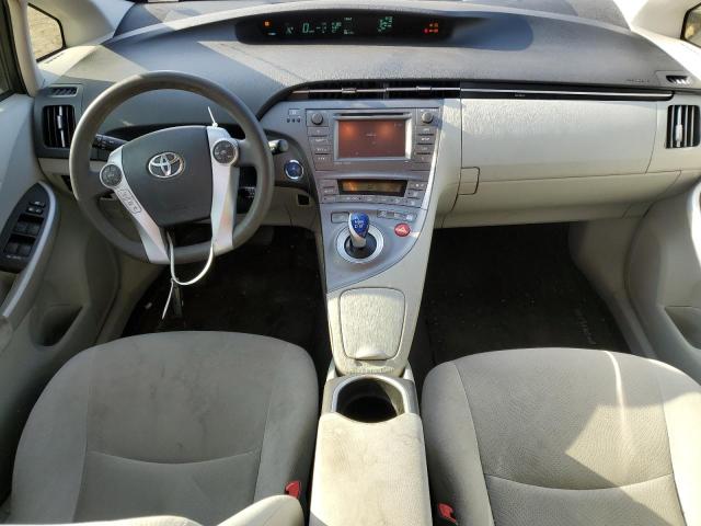 JTDKN3DUXD5552056 - 2013 TOYOTA PRIUS 银色 照片 8