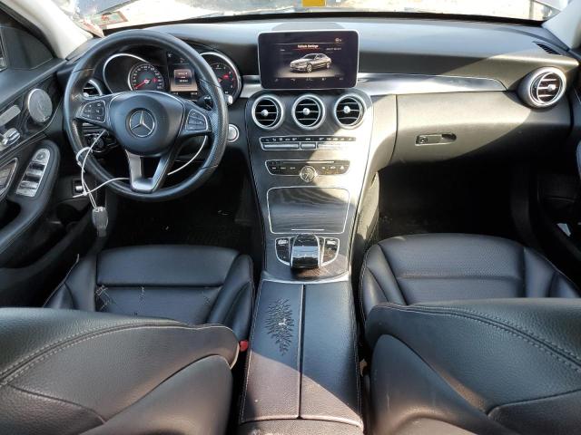 55SWF4KB1FU064877 - 2015 MERCEDES-BENZ C 300 4MATIC GRAY photo 8