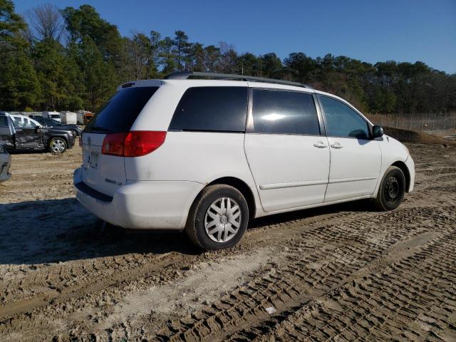 5TDZK23C57S094001 - 2007 TOYOTA SIENNA CE WHITE photo 3