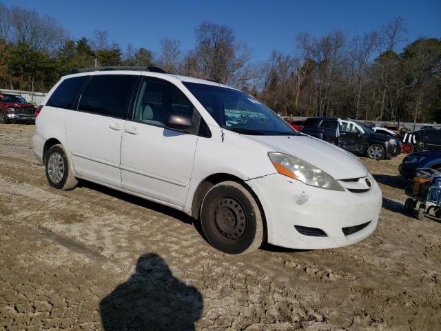 5TDZK23C57S094001 - 2007 TOYOTA SIENNA CE WHITE photo 4