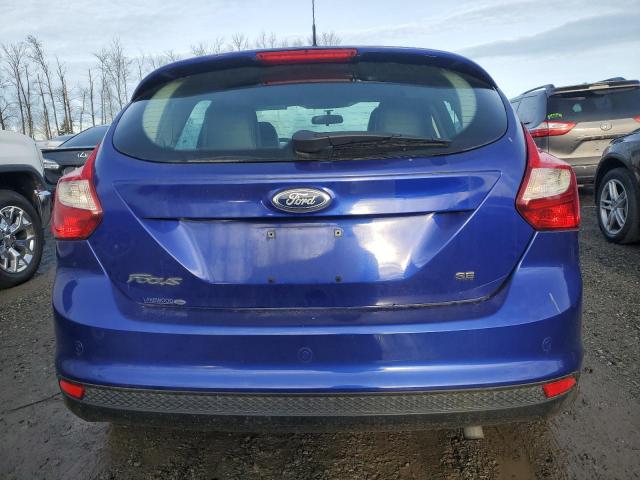 1FADP3K26EL421553 - 2014 FORD FOCUS SE BLUE photo 6