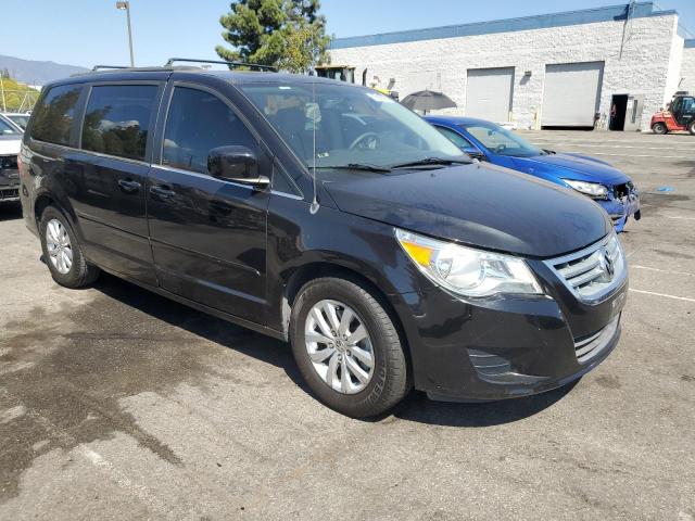 2C4RVABG2CR321430 - 2012 VOLKSWAGEN ROUTAN SE BLACK photo 4