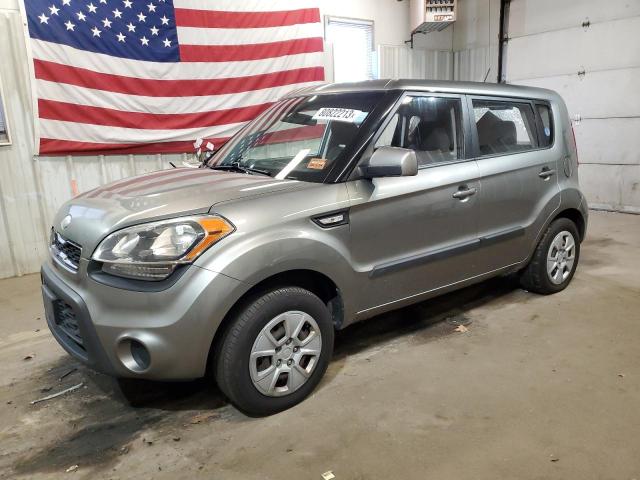 KNDJT2A57D7530125 - 2013 KIA SOUL GRAY photo 1