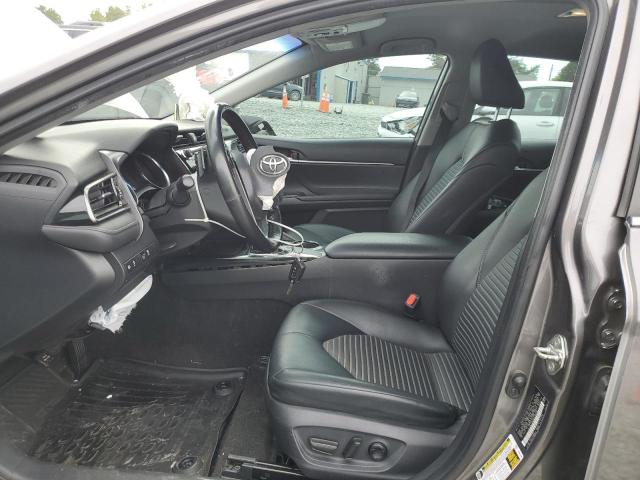 4T1B11HK3KU768046 - 2019 TOYOTA CAMRY L GRAY photo 7