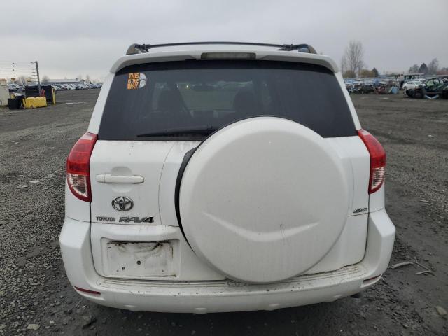 JTMBK33V486031496 - 2008 TOYOTA RAV4 WHITE photo 6