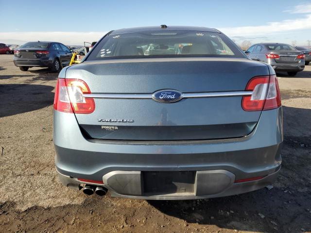 1FAHP2DW7AG157998 - 2010 FORD TAURUS SE BLUE photo 6