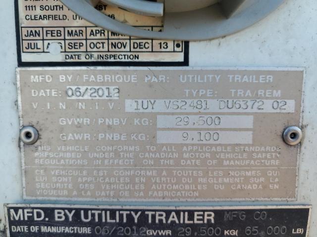 1UYVS2481DU637202 - 2013 UTILITY UNKNOWN WHITE photo 10