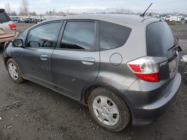 JHMGE8H33DC063240 - 2013 HONDA FIT GRAY photo 2