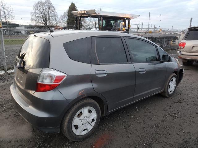 JHMGE8H33DC063240 - 2013 HONDA FIT GRAY photo 3