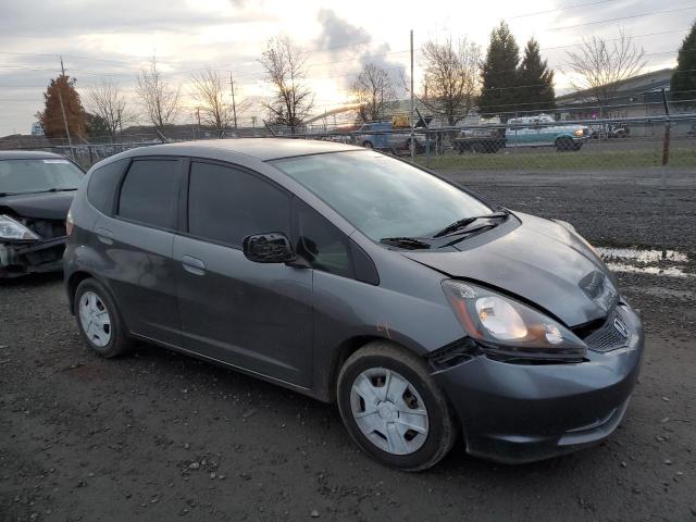 JHMGE8H33DC063240 - 2013 HONDA FIT GRAY photo 4