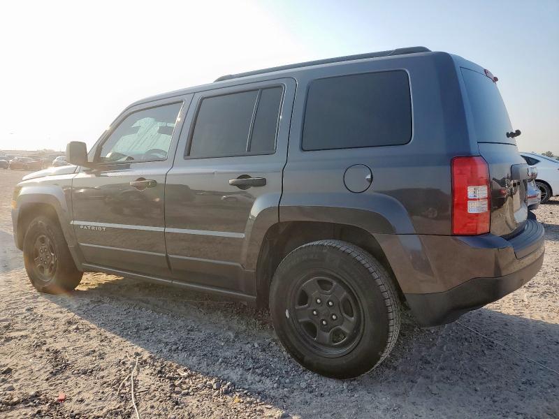 1C4NJPBB2GD583362 - 2016 JEEP PATRIOT SPORT 灰色 照片 2