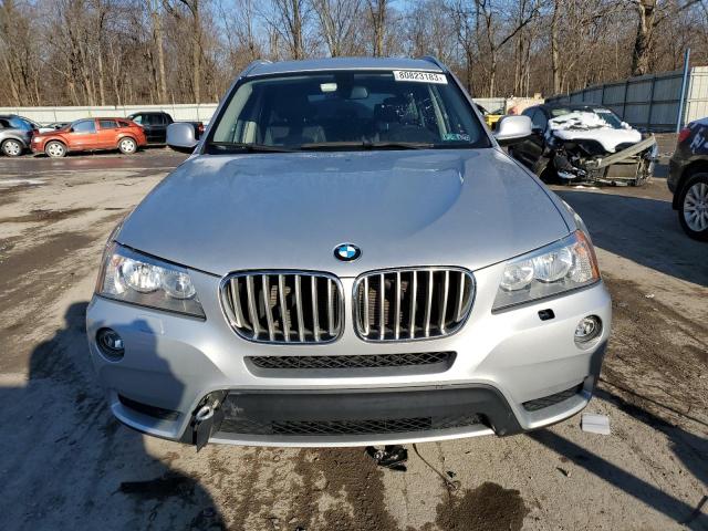 5UXWX9C5XE0D14376 - 2014 BMW X3 XDRIVE28I SILVER photo 5