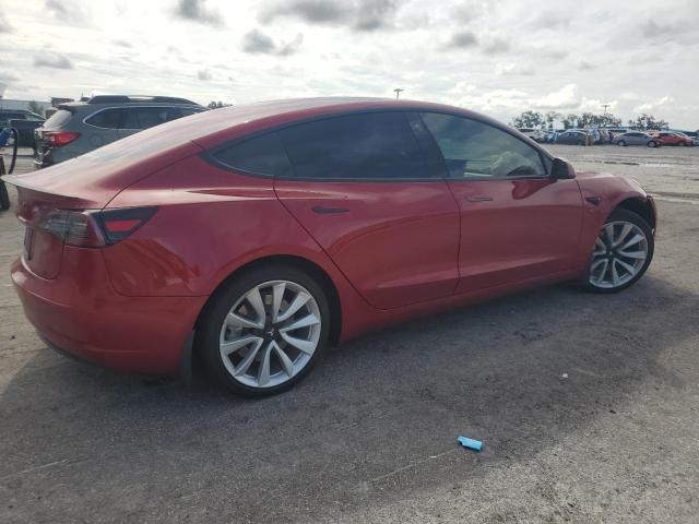 5YJ3E1EA3JF006254 - 2018 TESLA MODEL 3 红色 照片 3