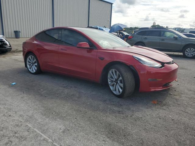 5YJ3E1EA3JF006254 - 2018 TESLA MODEL 3 红色 照片 4