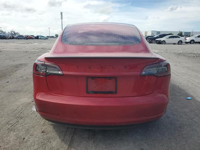 5YJ3E1EA3JF006254 - 2018 TESLA MODEL 3 红色 照片 6
