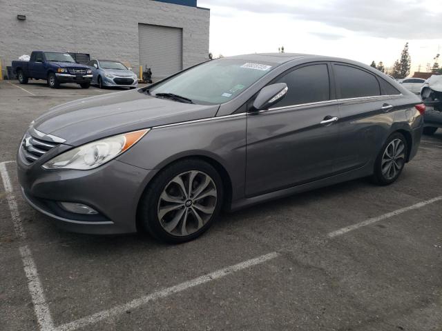 5NPEC4AB3EH822550 - 2014 HYUNDAI SONATA SE GRAY photo 1