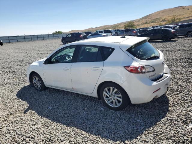 JM1BL1M88C1671856 - 2012 MAZDA 3 I WHITE photo 2