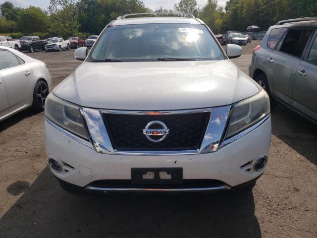 5N1AR2MM4DC638917 - 2013 NISSAN PATHFINDER S WHITE photo 5