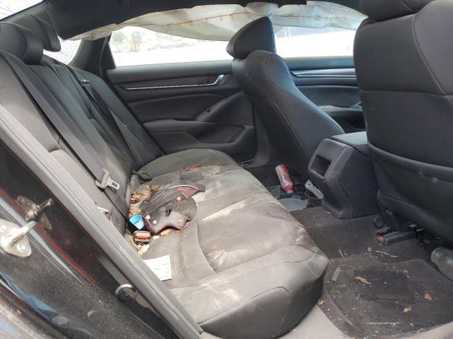 1HGCV1F33KA010090 - 2019 HONDA ACCORD SPORT أسود صورة 10