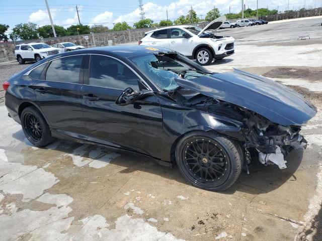 1HGCV1F33KA010090 - 2019 HONDA ACCORD SPORT أسود صورة 4