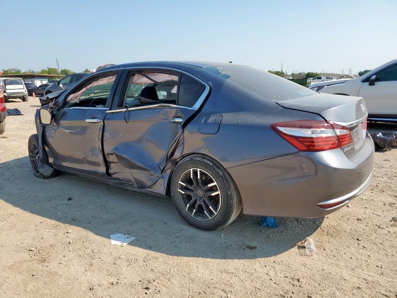 1HGCR2F31GA013393 - 2016 HONDA ACCORD LX 灰色 照片 2