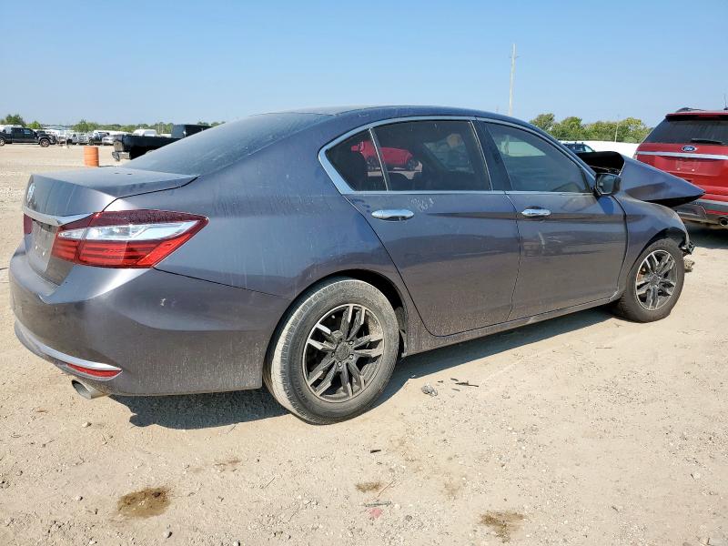 1HGCR2F31GA013393 - 2016 HONDA ACCORD LX 灰色 照片 3