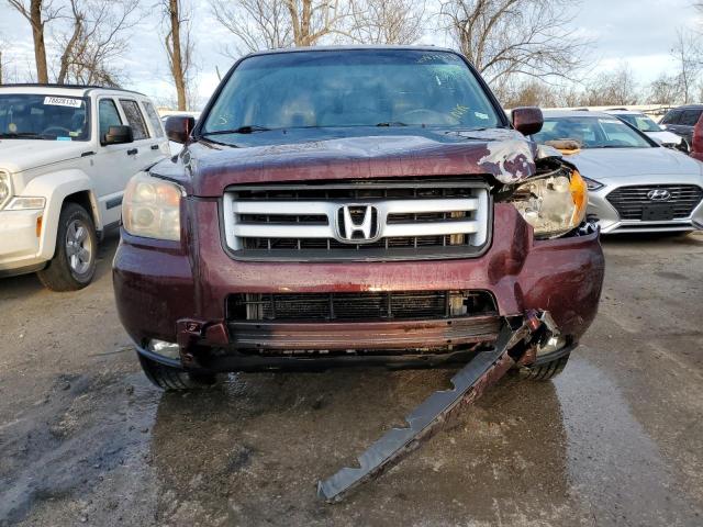 5FNYF18748B011573 - 2008 HONDA PILOT EXL BROWN photo 5