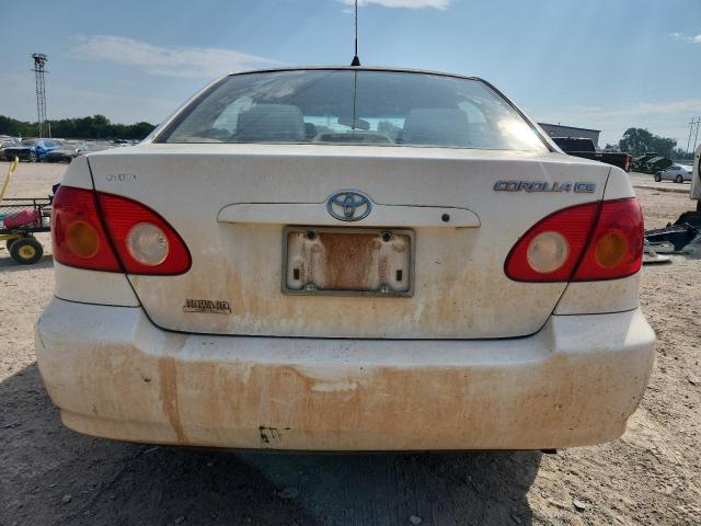 1NXBR32E43Z174509 - 2003 TOYOTA COROLLA CE WHITE photo 6