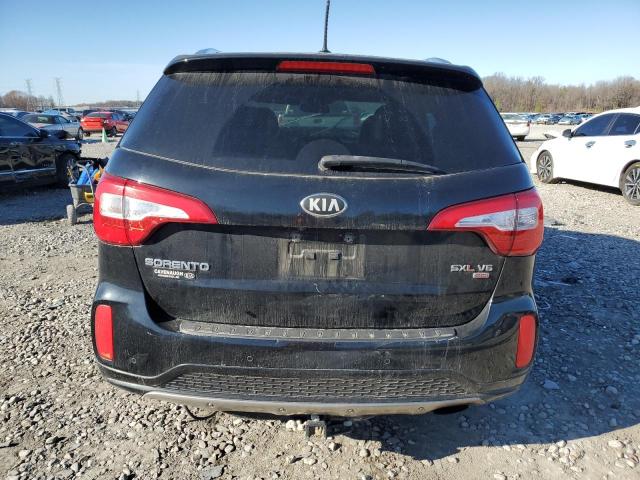 5XYKWDA76EG456225 - 2014 KIA SORENTO SX BLACK photo 6