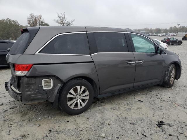 5FNRL5H65FB083424 - 2015 HONDA ODYSSEY EXL GRAY photo 3