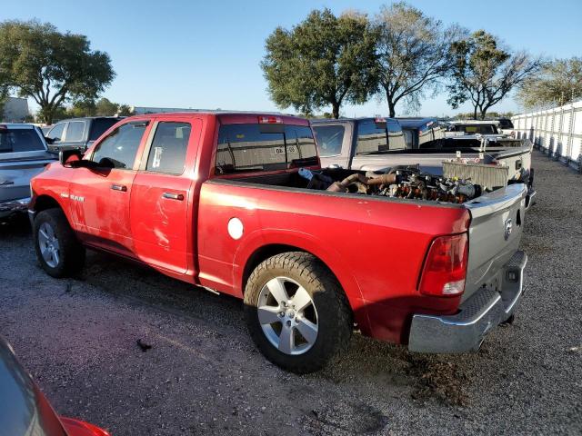 1D7RB1GT4AS115476 - 2010 DODGE RAM 1500 RED photo 2