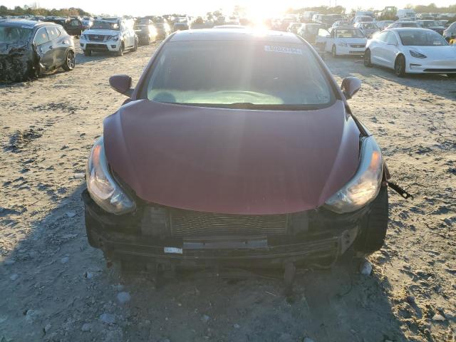 5NPDH4AE5GH736702 - 2016 HYUNDAI ELANTRA SE RED photo 5