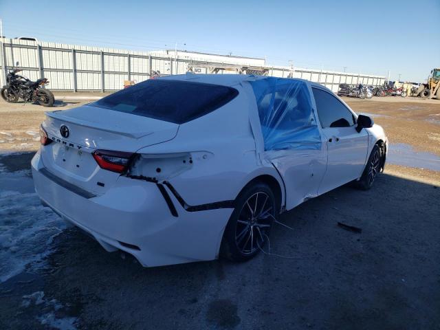 4T1G11AKXPU745693 - 2023 TOYOTA CAMRY SE NIGHT SHADE WHITE photo 3