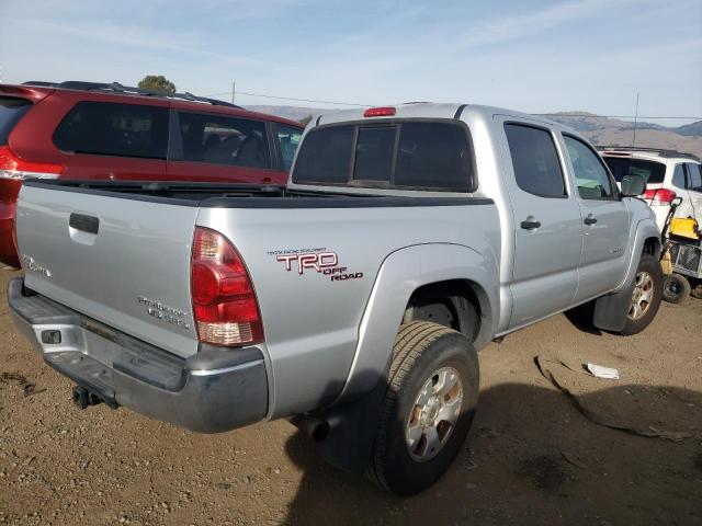 5TEJU62N78Z503895 - 2008 TOYOTA TACOMA DOUBLE CAB PRERUNNER SILVER photo 3