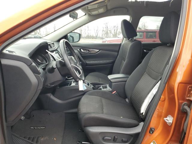 5N1AT2MV9JC837385 - 2018 NISSAN ROGUE S ORANGE photo 7