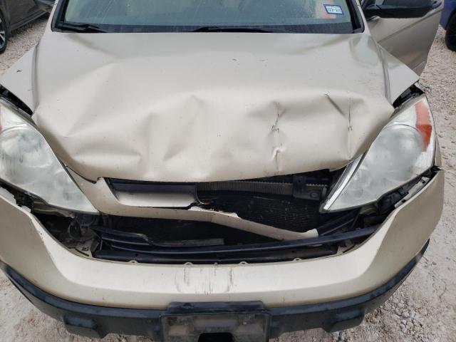 5J6RE38379L027257 - 2009 HONDA CR-V LX GOLD photo 12