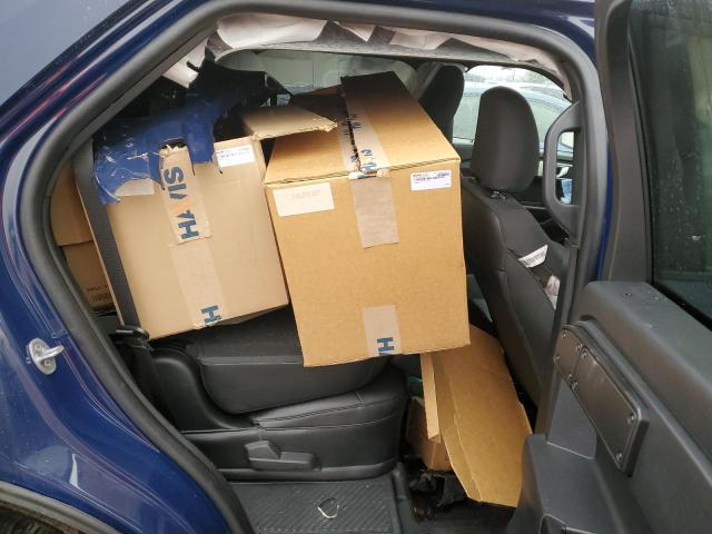 1FM5K8AB3NGB23767 - 2022 FORD EXPLORER POLICE INTERCEPTOR 蓝色 照片 10